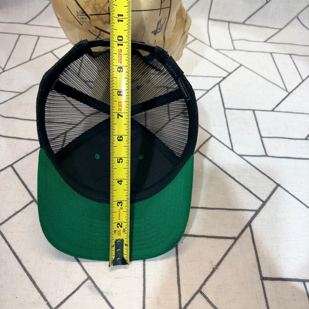 Richardson Goose Island Beer Co Trucker Hat OSFM Green Black Mesh Snapback 112